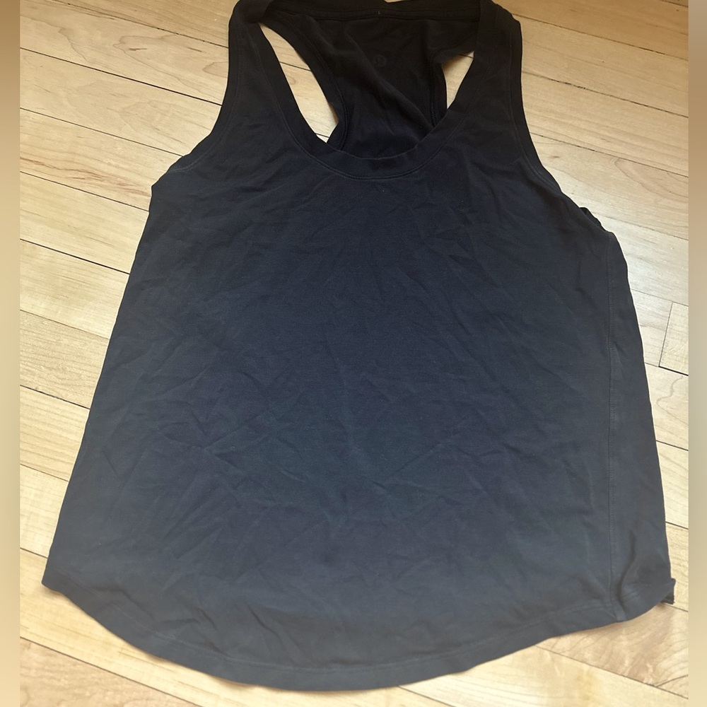 Lululemon black love tank top, size 6-8